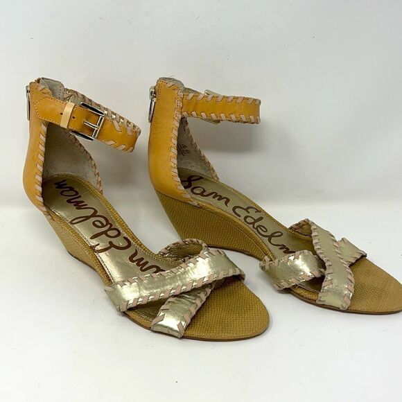 Sam Edelman Silvia Wedge Sandals, size 8.5M - Picture 2 of 11